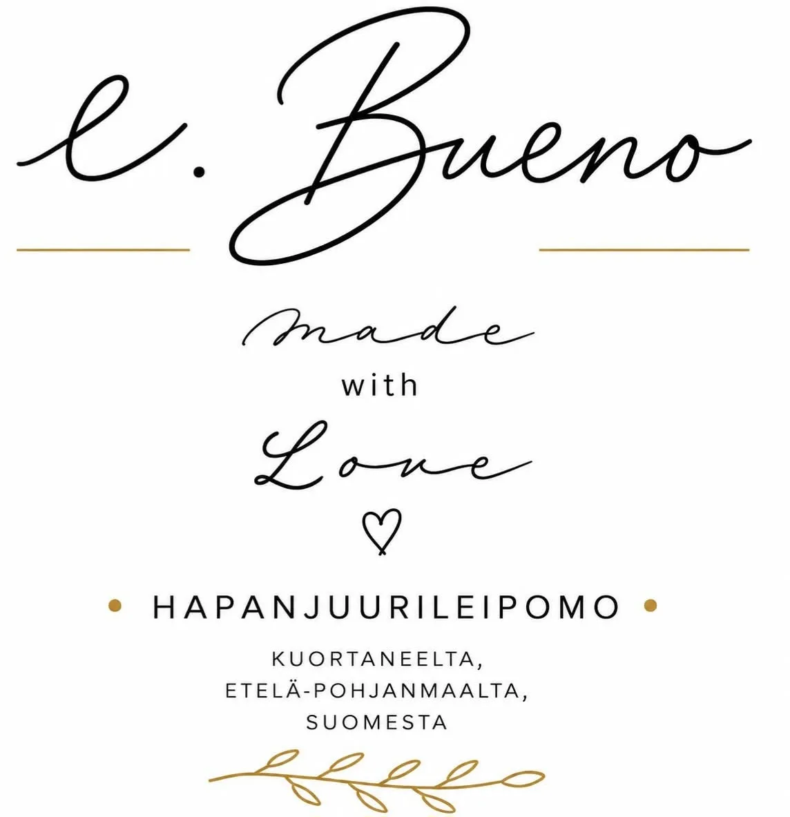 E.Bueno Hapanjuurileipomo logo